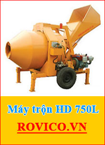 Máy Trộn Bê Tông HD750L